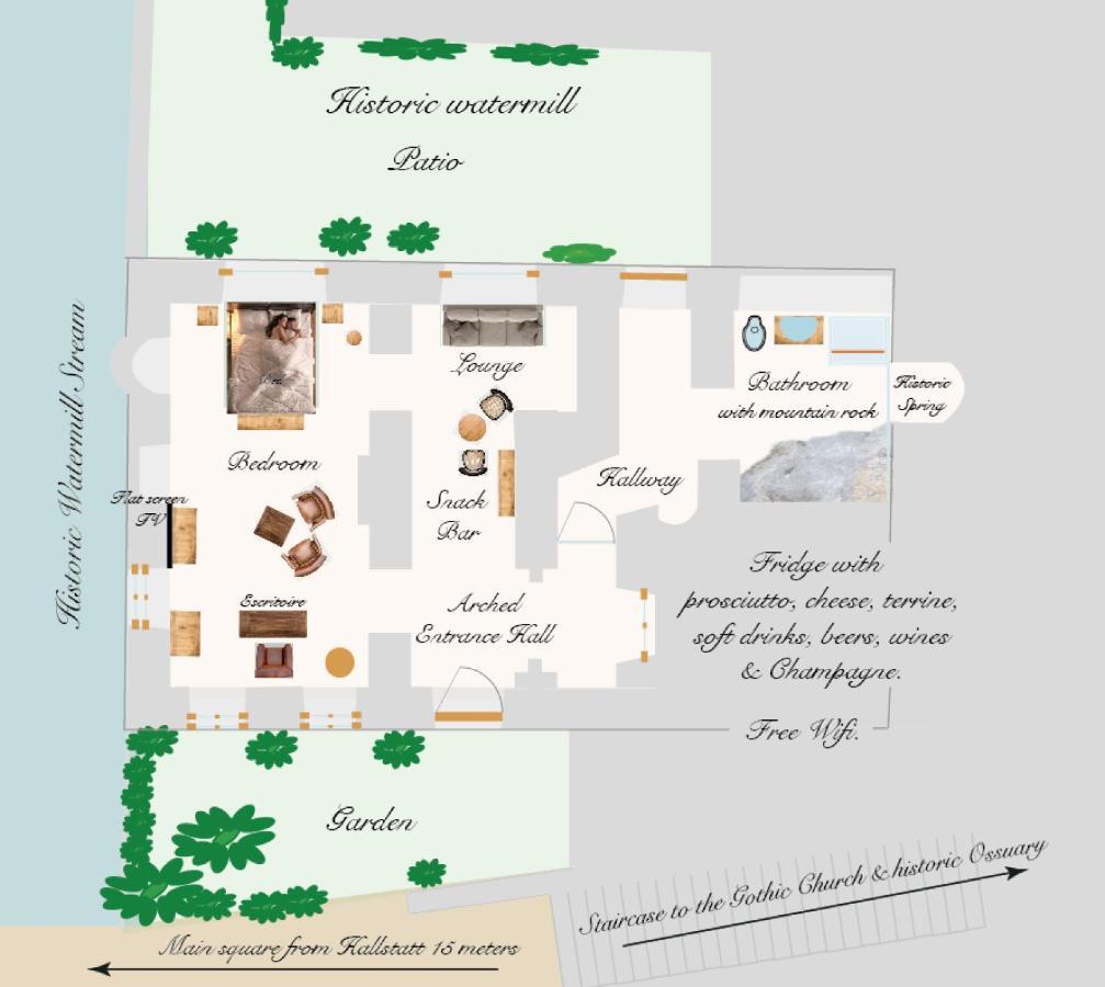 Appartamento Living History (Adults Only) Hallstatt Esterno foto